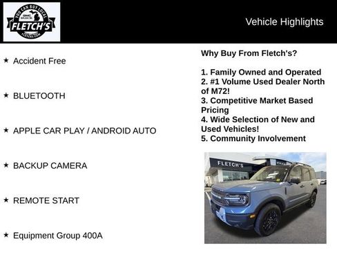 Used 2025 Ford Bronco Sport Badlands AWD/4WD image 2