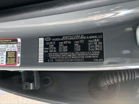 Used 2024 Hyundai Tucson Limited FWD image 34