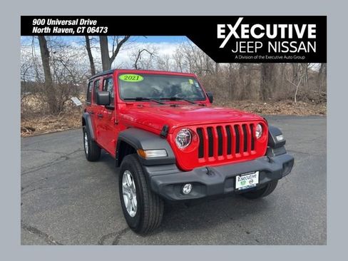 Used 2021 Jeep Wrangler Unlimited Sport image 1