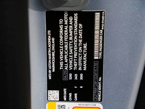 New 2025 Aston Martin DB12 Convertible image 29