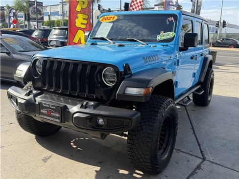 Used 2021 Jeep Wrangler Unlimited Sport AWD/4WD image 9