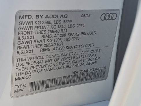 New 2026 Audi SQ5 Prestige AWD/4WD image 35