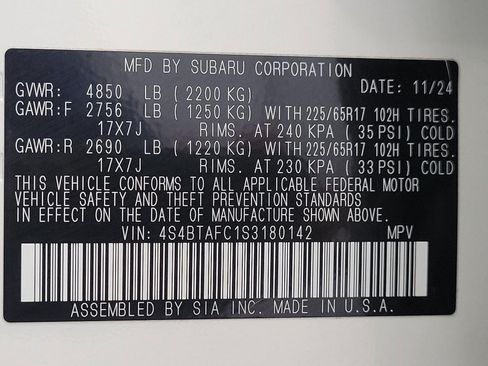 Used 2025 Subaru Outback Premium AWD/4WD image 28