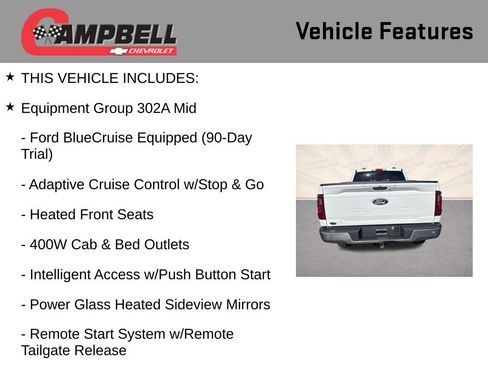 Used 2024 Ford F150 XLT w/ Equipment Group 302A MID image 5