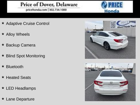 Used 2022 Honda Accord EX-L image 2