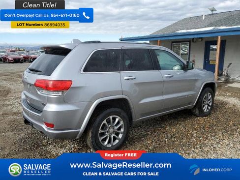 Used 2014 Jeep Grand Cherokee Overland w/ Advanced Technology Group AWD/4WD image 4