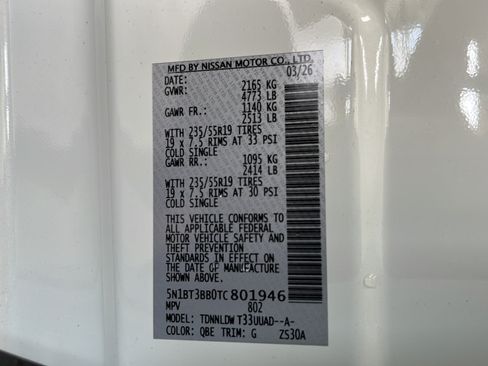 New 2026 Nissan Rogue Dark Armor AWD/4WD image 27