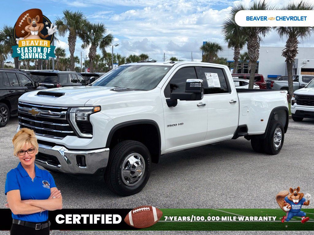 Used 2024 Chevrolet Silverado 3500 LTZ w/ LTZ Convenience Package AWD/4WD image 1
