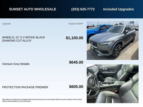Used 2020 Volvo XC90 T6 Momentum w/ Protection Package Premier AWD/4WD image 8