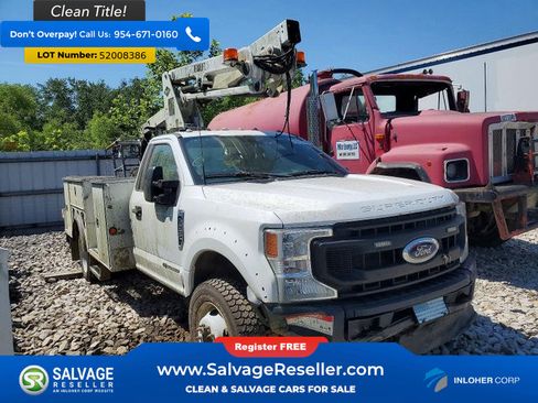 Used 2021 Ford F550 4x4 Regular Cab Super Duty image 1