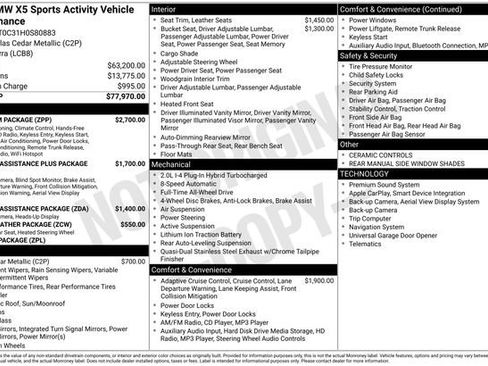 Used 2017 BMW X5 xDrive40e w/ Premium Package image 33