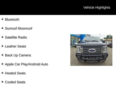 Used 2017 Ford F350 Platinum w/ Platinum Ultimate Package AWD/4WD image 6