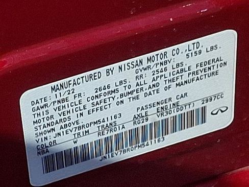 Certified 2023 INFINITI Q50 Luxe w/ Cargo Package image 28