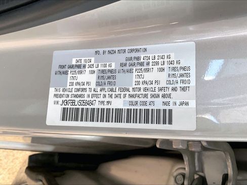 Used 2025 MAZDA CX-5 AWD 2.5 S w/ Select Package image 33