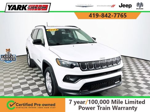 Certified 2022 Jeep Compass Latitude w/ Sun and Sound Group image 1