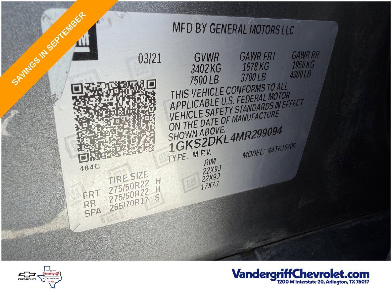 Used 2021 GMC Yukon Denali w/ Denali Premium Package AWD/4WD image 31