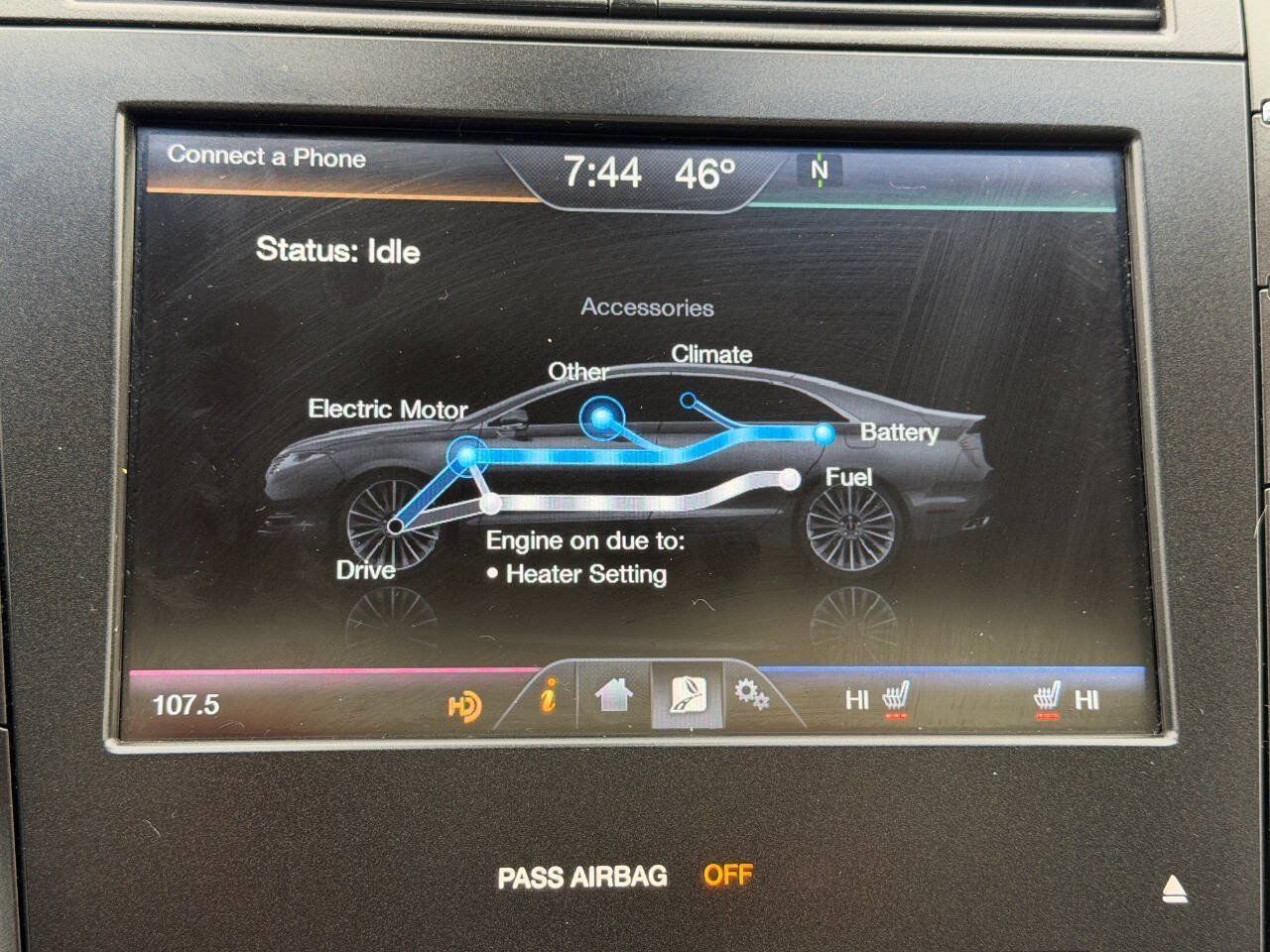 Used 2015 Lincoln MKZ Hybrid w/ Equipment Group 202A Reserve FWD image 43