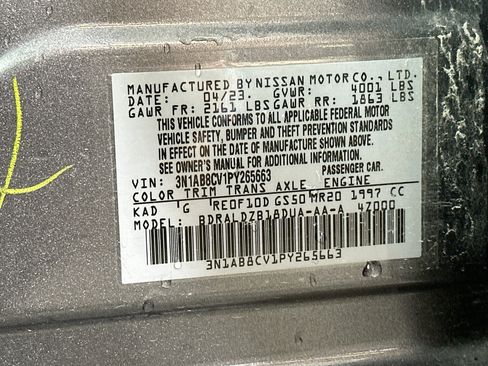 Used 2023 Nissan Sentra SV FWD image 29