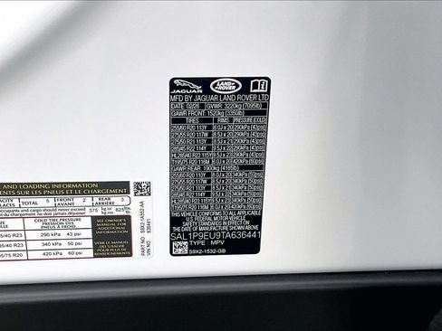 New 2026 Land Rover Range Rover Sport SE AWD/4WD image 12