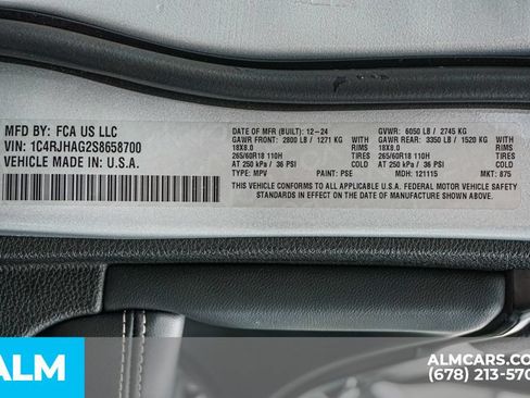 Used 2025 Jeep Grand Cherokee Altitude AWD/4WD image 56