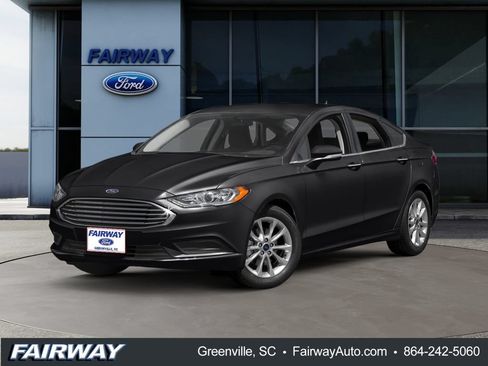Used 2017 Ford Fusion SE w/ Fusion SE Technology Package FWD image 1