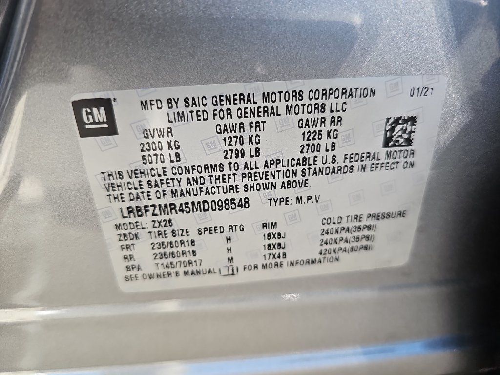 Used 2021 Buick Envision Preferred AWD/4WD image 24