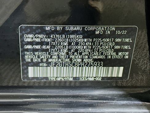 Used 2023 Subaru Crosstrek 2.5i Sport AWD/4WD image 36