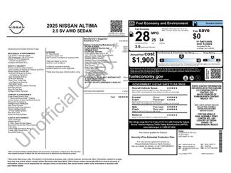 New 2025 Nissan Altima 2.5 SV w/ SV Special Edition Package AWD/4WD video 2