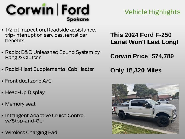 Used 2024 Ford F250 Lariat w/ Lariat Ultimate Package AWD/4WD image 4