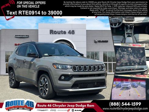 Used 2024 Jeep Compass Limited AWD/4WD image 1