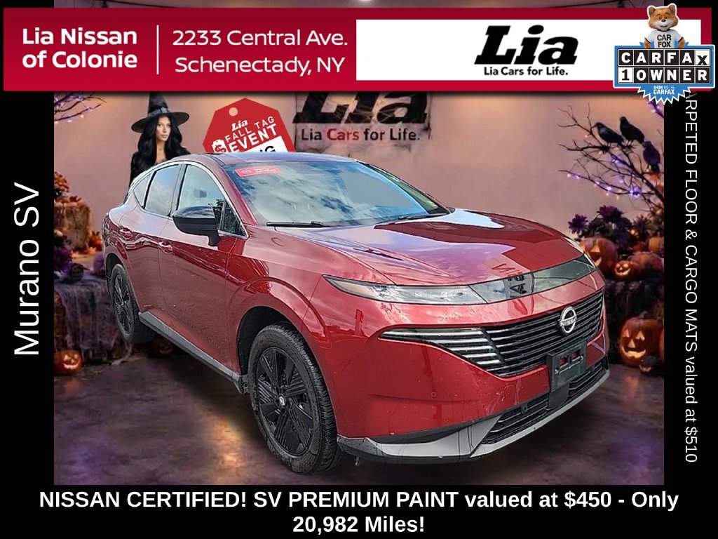 Certified 2025 Nissan Murano SV AWD/4WD 360° Tour