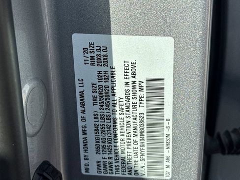 Certified 2021 Honda Pilot Elite image 40