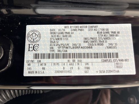 Used 2024 Ford F150 Platinum image 31