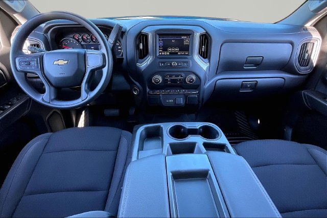 Used 2023 Chevrolet Silverado 1500 Custom w/ LPO, Dark Essentials Package RWD image 7
