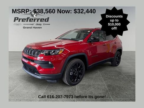 New 2026 Jeep Compass Latitude w/ Quick Order Package 29K AWD/4WD image 1