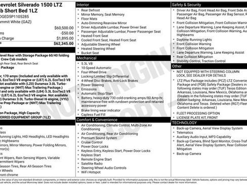 Certified 2023 Chevrolet Silverado 1500 LTZ AWD/4WD image 45