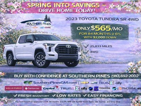 Used 2023 Toyota Tundra SR w/ SR Tow Package AWD/4WD image 2