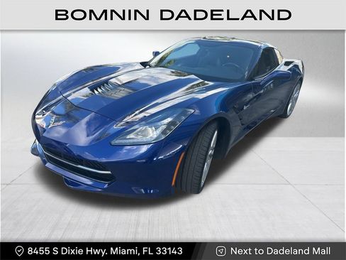 Used 2018 Chevrolet Corvette Stingray Coupe w/ 1LT image 1
