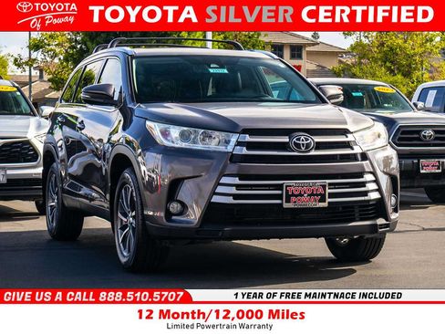 Certified 2019 Toyota Highlander XLE FWD image 1