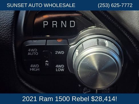 Used 2021 RAM 1500 Rebel w/ Rebel Level 2 Equipment Group AWD/4WD image 39
