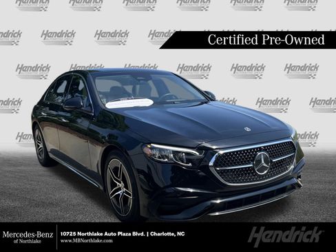 Used 2025 Mercedes-Benz E 350 4MATIC Sedan image 1
