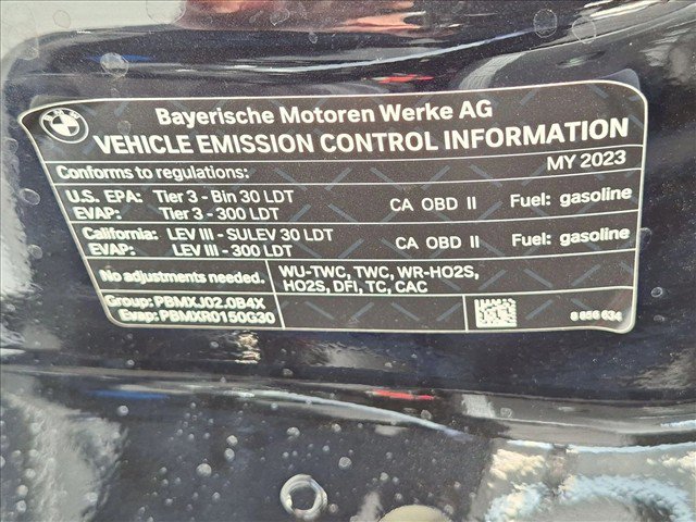 Certified 2023 BMW X3 sDrive30i w/ M Sport Package RWD image 15