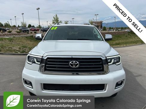 Used 2022 Toyota Sequoia Limited AWD/4WD image 2