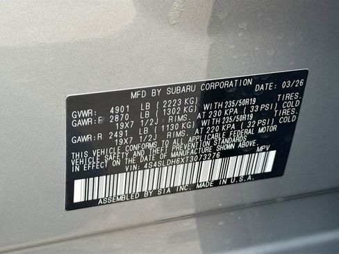 New 2026 Subaru Forester Sport image 30