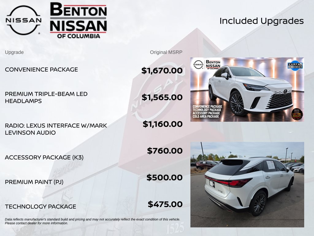 Used 2024 Lexus RX 350 AWD w/ Convenience Package image 5
