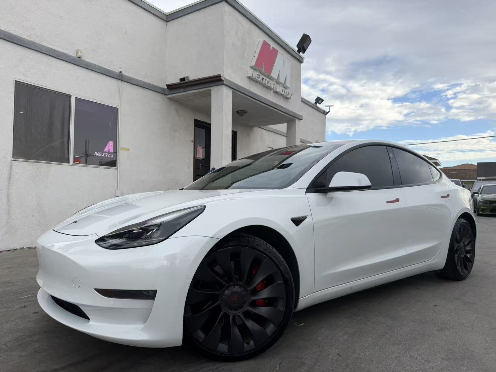 Used 2021 Tesla Model 3 Performance AWD/4WD image 1