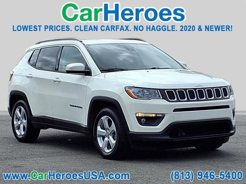 Used 2021 Jeep Compass Latitude w/ Sun and Sound Group image 1