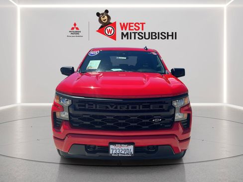 Used 2025 Chevrolet Silverado 1500 Custom w/ Turbomax Blackout Package AWD/4WD image 8