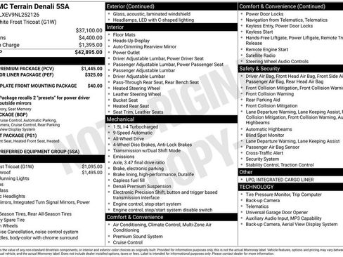 Used 2022 GMC Terrain Denali w/ Denali Premium Package image 2