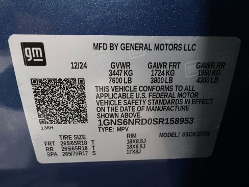 Certified 2025 Chevrolet Tahoe LT image 35